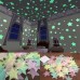 100PCS Glowing at Night Ceiling Wall Little Stars Decal Stickers Bedroom Decor   142636385322
